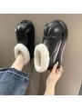 Women's Autumn/winter New Style Thick Bottomed Plush-lined And Waterproof Fashionable Snow Boots With Non-slip Sole