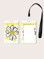 Ryuga 1pc Cute Flower Patterned Card Holder