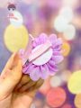 13pcs Girls' Lovely Candy Colored Flower Hair Clips