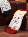HARRY POTTER X SHEIN Short Socks 2 Pairs, Breathable & Soft & Comfortable, Suitable For Winter