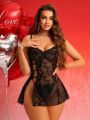Classic Sexy Women'S Sexy Lace Lingerie Set (Valentine'S Day Theme)