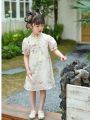 Young Girl Traditional Chinese Clothing Retro Princess Dress Suitable For Performance, Wedding, Party, Birthday Party