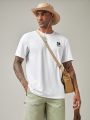 In My Nature Men's Outdoor T-shirt With Letter Print