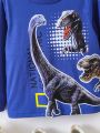 Young Boy Dinosaur Print T-Shirt