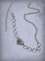 Goth Vintage Simple Heart Shaped Waist Chain
