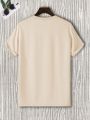 Manfinity LEGND Men's Casual Fashionable T-shirt With Letter Print