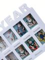 Baby's First Year Memory Picture Frame, Infant Milestone Photo Frame For 12 Monthly Pictures