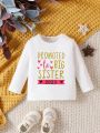 Baby Girls' Letter Printed Top