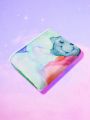 ROMWE X Care Bears Ip+ Cute Bear Printed Blanket For Sofa And Bed
