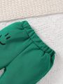 Baby Cartoon Graphic Sweatshirt & Sweatpants