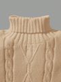 SHEIN Toddler Boys' Cute Long Sleeve Sweater