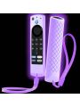 4K Firestick Remote Cover, 4K+ Firestickremote TV Remote Universal Remote Case Skin Sleeve with Lanyard Glow in The Dark