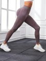 SHEIN Yoga Trendy Women's Hollow Out Yoga Sport Leggings