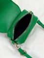 Solid Color Minimalist Women's Crossbody Bag