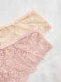Women'S Sexy Lace Triangle Panties, 5pcs/Pack