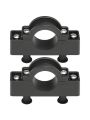 2pcs Marine Nylon Kayak Outrigger Stabilizer Diameter in 30-35mm/1.18-1.38in Mount Bracket Clip Kit Replacement for Marine Boat Fishing