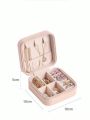 FIONA Convenient Jewelry Box For Rings, Necklaces, Bracelets, Earrings, Jewelry Set, Travel & Home Organization