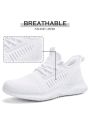 Mens Athletic Walking Shoes - Comfy Memory Foam Lightweight Workout Casual Tennis Running Sneakers for Indoor Outdoor