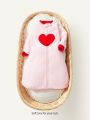 Cozy Cub Cozy Cub Valentine'S Day Soft Comfortable Heart Shaped Flannelette Sleeping Bag 1pc