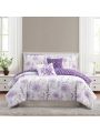Fresh Meadow 5 Piece Reversible Comforter Set by Creative Home Ideas