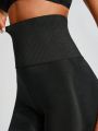 SHEIN SHAPE Women'S Solid Color High Waist Tummy Control Shapewear Bottoms