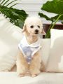 PETSIN 1pc Tie Dye Pet Tank For Dog And Cat For Summer