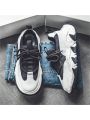 Men's Shoes 2023 New Season Breathable Chunky Sneakers With Thick Soles And Round Toe Shape