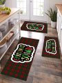 SHEIN Christmas Themed Living Room And Kitchen Area Rug