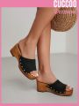 Cuccoo Destination Collection Cuccoo Fashionable Wedge Platform Sandals