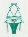 SHEIN Swim BAE Tankini Swimsuit Set