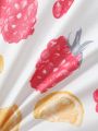 Baby Girls' Cute Fruit Pattern Printed Romper