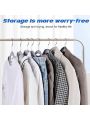Heavy Duty Standard Plastic Hangers 50 Pack with Non-Slip Design,360°Swivel Hook Space Saving Organizer for Bedroom Closet,Shirts,Pants,Strong Enough for Coat