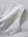 Women's Eye And Moon Printed Hooded Fleece Sweatshirt With Drawstring