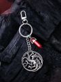 Game of Thrones X SHEIN Game Of Thrones Collaboration Dragon Shaped Bag Charm Keychain