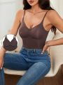 Women'S Basic Removable Padded Camisole Top