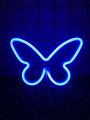Led Butterfly Neon Wall Hanging Lamp, Atmosphere Light, Holiday Party Decoration