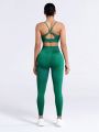 Yoga Basic High Elastic Seamless Women's Sports Suit