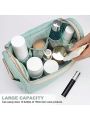 CCidea Makeup Bag Cosmetic Bag for Women Upgraded Large Travel Toiletry Bag for Girls Reusable Makeup Organizer
