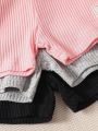 Infant Simple Solid Color Shorts