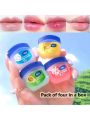 Lip Balm Kit, 4pcs Moisturizing Anti-cracking Lip Care For Women & Men