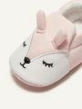 Cozy Cub Casual & Fun Baby & Toddler Cute Fox Cartoon Pattern Flat Shoes