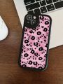 Verve Patterns Fashionable Pink Leopard Print Phone Case