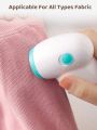 Teckwe Fabric Shaver Mini Portable Lint Remover For Clothes,Hair Ball Trimmer Sweater Defuzzer Remove Fuzz,Lint Balls,Pills,Bobbles From Clothes,Furniture,Carpet,Couch (Batteries Not Included)