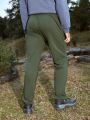In My Nature Men's Solid Color Pocket Design Outdoor Pants