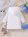 Infant Girls' Casual Burnout 2 In 1 Long Sleeve Sweatshirt, Suitable For Daily Wear In Autumn And Winter