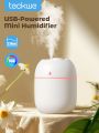 Teckwe Mini Humidifier,Quiet Operation & Cool Mist Aroma Diffuser,2 Mist Modes For Car/Office/Bedroom Birthday Holiday Gift 220mL