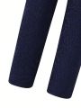 Tween Boy Chain Detail Jacquard Blazer & Suit Pants