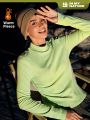 In My Nature Women's Solid Color Stand Collar Long Sleeve Casual Outdoor T-Shirt