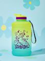 SCOOBY-DOO X SHEIN Gradient Color Large Capacity Petg Cold Water Bottle 2200ml/77oz