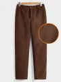 Manfinity Men'S Corduroy Woven Long Pants